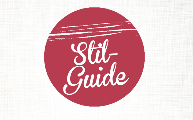 Stil-Guide 