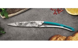 Deejo Tattoo Fisch Blau