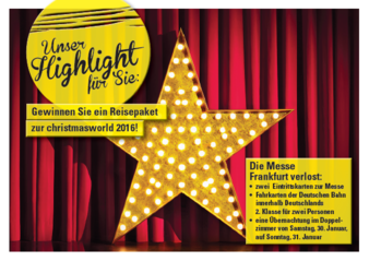 Christmasworld_Postkarte Gewinnspiel