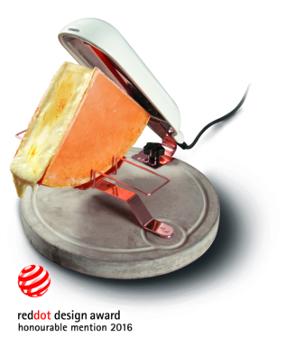 851500 LIFE Raclette Quattro Concrete-RED DOT 